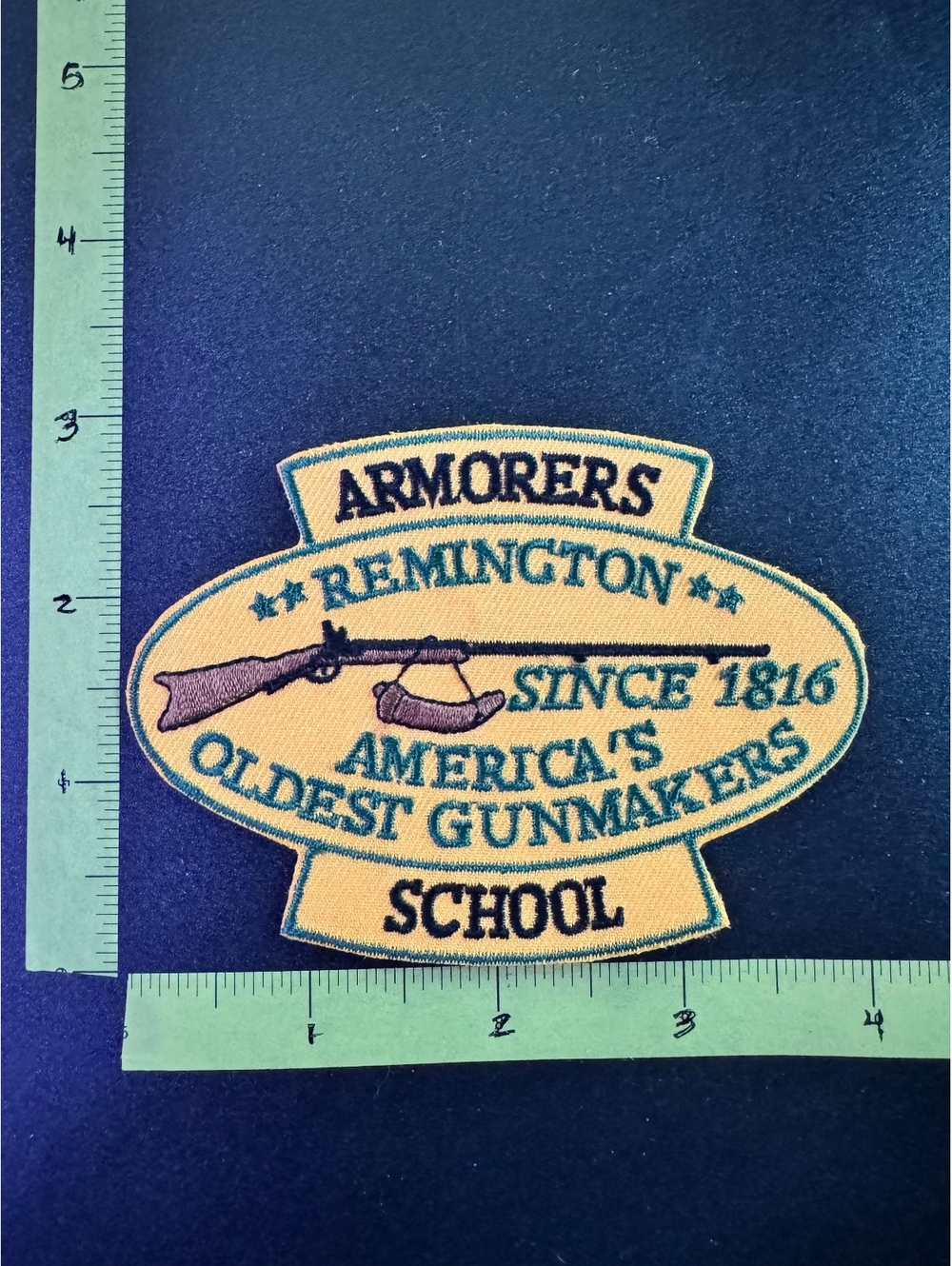 Vintage Remington Armorer's School Patch - America's Oldest Gunmakers